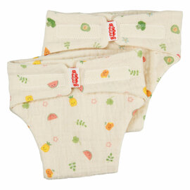Poppenluiers Cheeky Fruits - Maat 28-35 cm