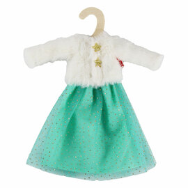 Pluche Jasje Yuki met Tule Rok voor Modepoppen - 29cm