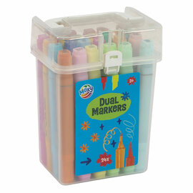 Dual Markers - 24 stuks