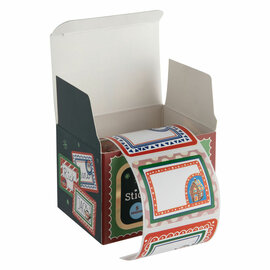 Stickers op Rol 5 Designs - 50st.