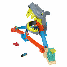 Hot Wheels City Plage Shark Chomp Racebaan