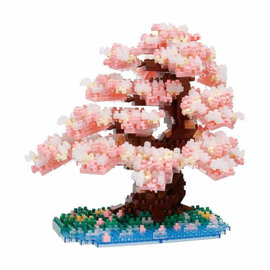 Nanoblock Bouwset Luxe Kersenbloesemboom - 990st.