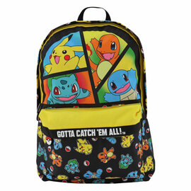 Pokemon Rugzak Met Voorzak - 42x30x18cm