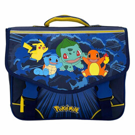 Pokemon Schooltas 2 Compartimenten met Voorzak