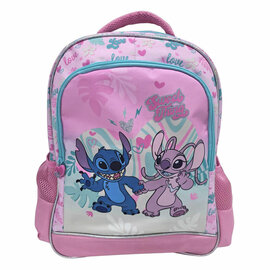 Stitch Love Rugzak 3 Compartimenten met Zijvakken