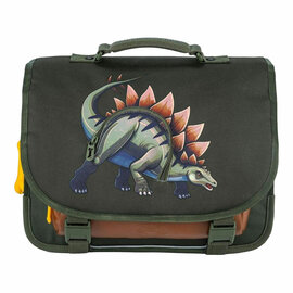 Stones and Bones Dino Digest Khaki Lotus Schooltas