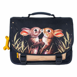Stones and Bones Twilight Bunnies Navy Lotus Schooltas
