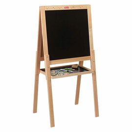 Jeujura Houten Dubbelzijdig Krijt en Whiteboard