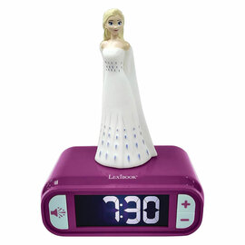 Frozen 3D Digitale Wekker met Licht en Geluid