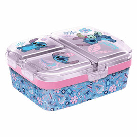 Stitch Broodtrommel met 3 Compartimenten
