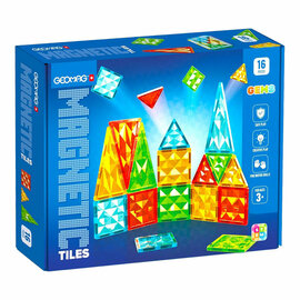 Geomag Magnetische Tegels Edelstenen set - 16dlg.