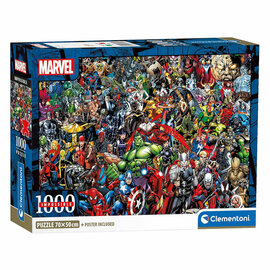Clementoni Onmogelijke Legpuzzel Marvel - 1000st.