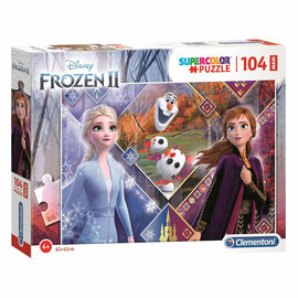 Clementoni Maxi Legpuzzel Frozen 2 - 104st.