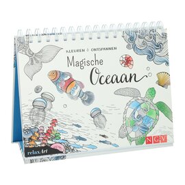 Magische Oceaan kleuren en ontspannen - Kleurboek