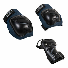 HUDORA Biomechanische Elleboog- en Kniebeschermer Set Comfort S - Blauw