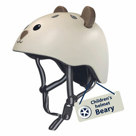HUDORA Kinderhelm Beary Mokka - Maat 44-47
