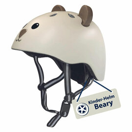 HUDORA Kinderhelm Beary Mokka - Maat 48-52