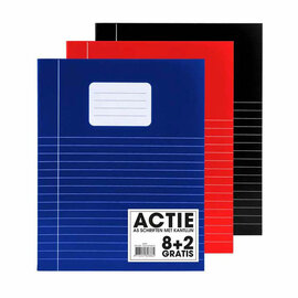 Schrift SOHO Basic A5 Lijn 80 Pagina's 8+2