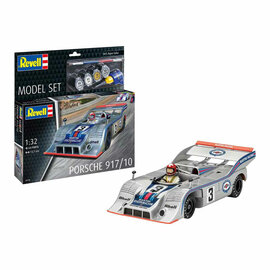 Revell Modelbouwpakket - Porsche 917 1:32 - 64dlg - Incl. Aqua Color Basiskleuren Verf