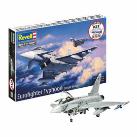 Revell Modelbouwpakket Starter Kit Eurofighter Typhoon (single seater) 1:144 - 63dlg.