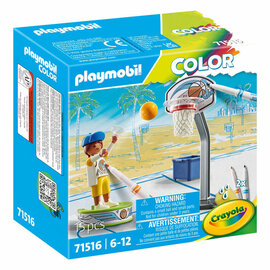 Playmobil Color Skater met basketbal - 71516