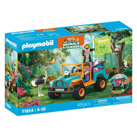 Playmobil Animals & Friends Kleurrijke Terreinwagen - 71855