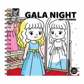 Kleurboek Cute & Comfy - Gala Night