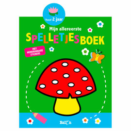 Mijn Allereerste Spelletjesboek - Paddenstoel