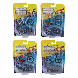 Metalen Racefiets met Reservewielen - 10cm