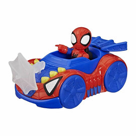 Marvel Spidey met Spidey Web Crawler Speelgoedauto