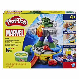 Play-Doh Marvel Hulk Smash & Squish Speelset - 4 Kleipotjes