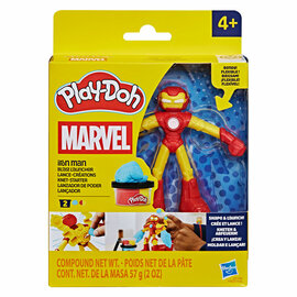 Play-Doh Marvel Iron Man Blast Launcher - 2 Kleipotjes