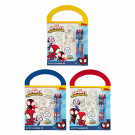 Spidey Activiteitenboek - incl. 3 Kleurpotloden