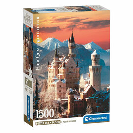Clementoni Legpuzzel Neuschwanstein - 1500st.