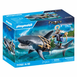 Playmobil Pirates Reuzenhaai met Piraat - 71793