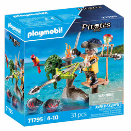 Playmobil Pirates Piraat met Ballista - 71795