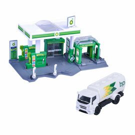 Majorette BP Tankstation met Voertuig