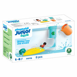 Playmobil Junior Aqua Giet- en Speelwatertank met Glijbaan - 71775