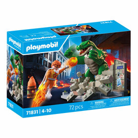 Playmobil Heldenstrijd tegen de Reuzenhagedis - 71831