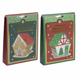 Maak je Eigen Foam Gemberhuis Kerstmis met Stickers