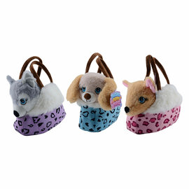Schattige Hond in Handtas