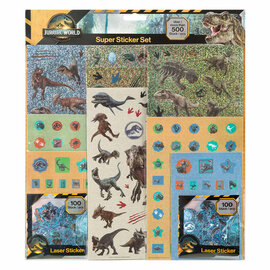 Super Sticker Set Jurassic World