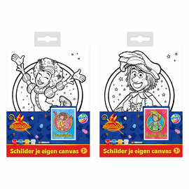 Club van Sinterklaas Schilder je eigen Canvas