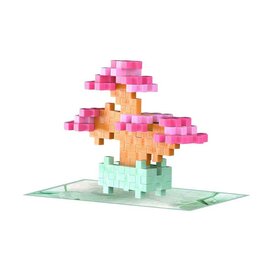 Plus-Plus Plant Pack Bonsai Roze Bouwset - 50st.