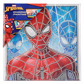 Spiderman Diamond Painting Canvas - 19x19cm